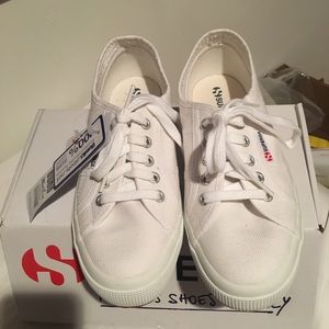 White Superga Cotu (New in Box!)